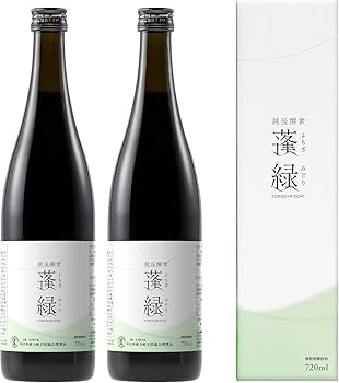 ダイエットドリンク 720ml イヌリン・エラグ酸含有 越後酵素 蓬緑 2本 Amazon | 越後酵素蓬緑 腸活ケア 720ml×1本 腸活 腸内環境を